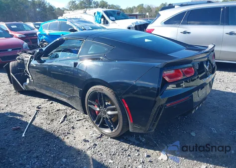 2019 Chevrolet Corvette Stingray from USA, damaged, VIN 1G1YB2D79K5107319